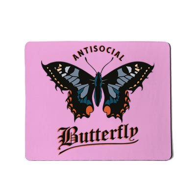 Antisocial Butterfly Mousepad