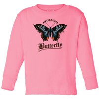 Antisocial Butterfly Toddler Long Sleeve Shirt