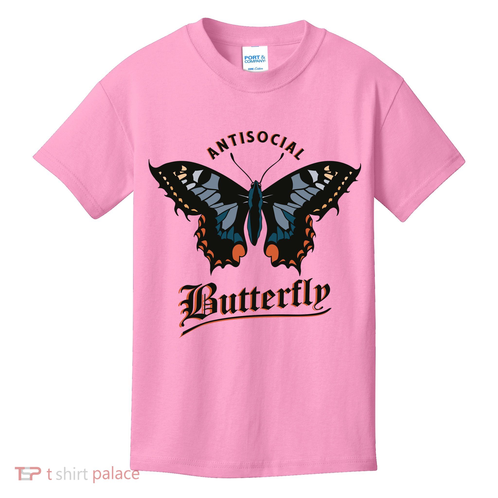 Antisocial Butterfly Kids T-Shirt