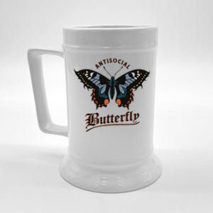 Antisocial Butterfly Beer Stein