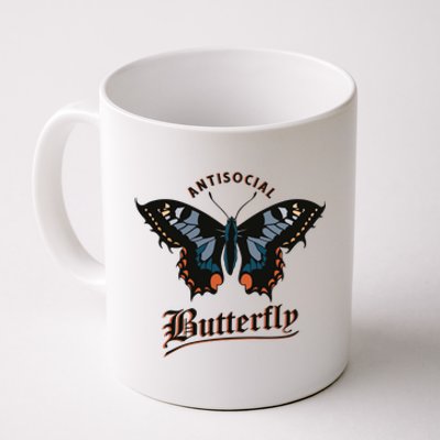 Antisocial Butterfly Coffee Mug