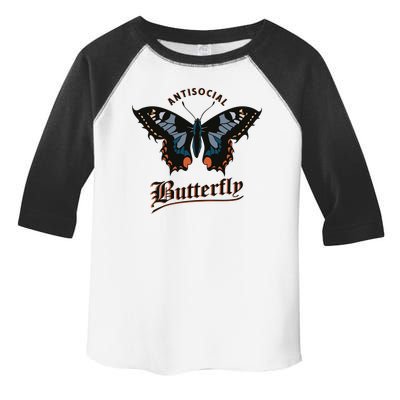 Antisocial Butterfly Toddler Fine Jersey T-Shirt