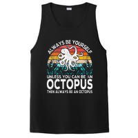 Always Be An Octopus Lover Funny Octopus Quote Retro PosiCharge Competitor Tank