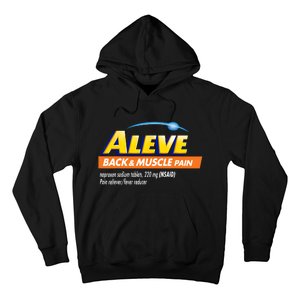 Aleve Back And Muscle Pain Nurse Pharmacy Halloween Costume Hoodie