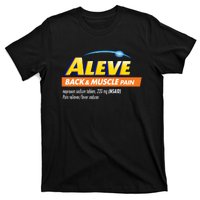 Aleve Back And Muscle Pain Nurse Pharmacy Halloween Costume T-Shirt