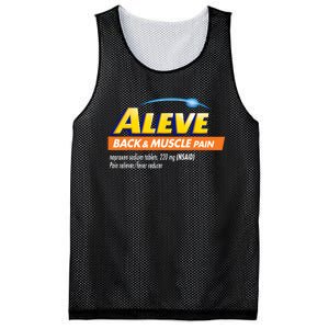 Aleve Back And Muscle Pain Nurse Pharmacy Halloween Costume Mesh Reversible Basketball Jersey Tank