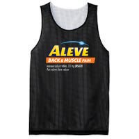 Aleve Back And Muscle Pain Nurse Pharmacy Halloween Costume Mesh Reversible Basketball Jersey Tank