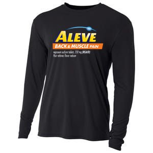 Aleve Back And Muscle Pain Nurse Pharmacy Halloween Costume Cooling Performance Long Sleeve Crew