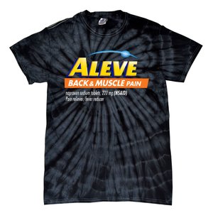 Aleve Back And Muscle Pain Nurse Pharmacy Halloween Costume Tie-Dye T-Shirt