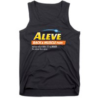 Aleve Back And Muscle Pain Nurse Pharmacy Halloween Costume Tank Top