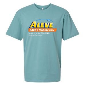 Aleve Back And Muscle Pain Nurse Pharmacy Halloween Costume Sueded Cloud Jersey T-Shirt