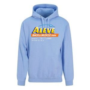 Aleve Back And Muscle Pain Nurse Pharmacy Halloween Costume Unisex Surf Hoodie