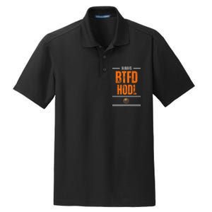 Always Btfd And Hodl Premium Dry Zone Grid Polo