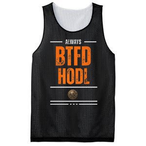 Always Btfd And Hodl Premium Mesh Reversible Basketball Jersey Tank