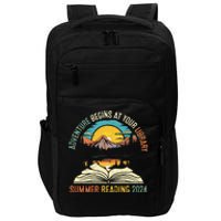 Adventure Begins At Your Library Summer Reading 2024 Vintage Impact Tech Backpack