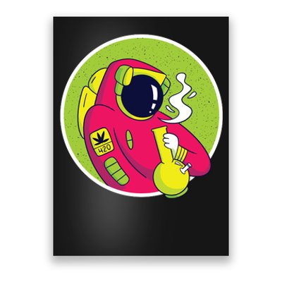 Astronaut Bong Poster