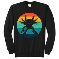 Ambystomatidae Breeder Axolotl Animal Funny Retro  Sweatshirt