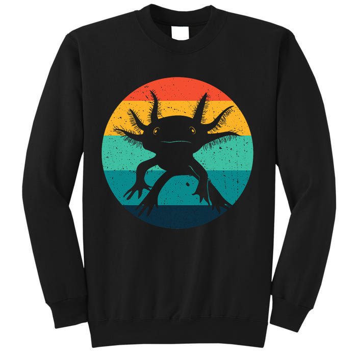 Ambystomatidae Breeder Axolotl Animal Funny Retro  Sweatshirt