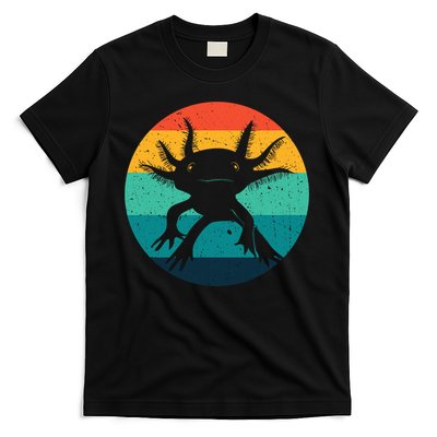 Ambystomatidae Breeder Axolotl Animal Funny Retro  T-Shirt