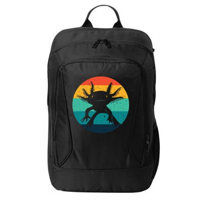 Ambystomatidae Breeder Axolotl Animal Funny Retro  City Backpack