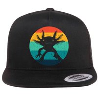 Ambystomatidae Breeder Axolotl Animal Funny Retro  Flat Bill Trucker Hat