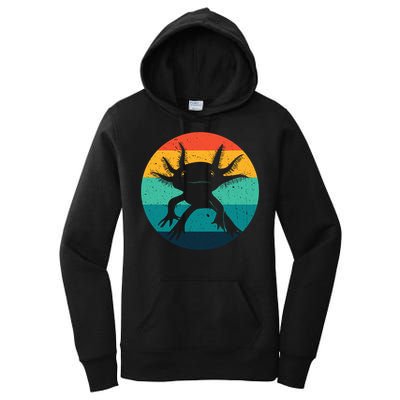 Ambystomatidae Breeder Axolotl Animal Funny Retro  Women's Pullover Hoodie