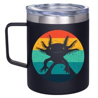Ambystomatidae Breeder Axolotl Animal Funny Retro  12oz Stainless Steel Coffee Mug