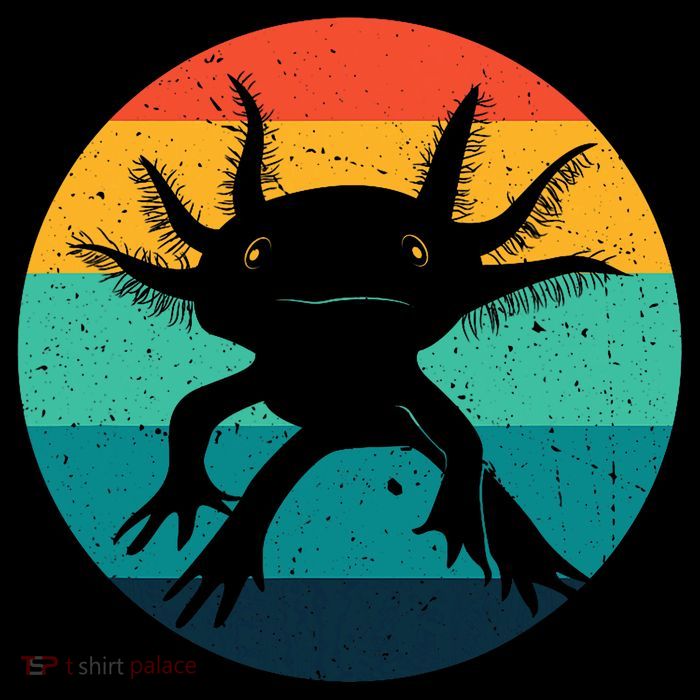 Ambystomatidae Breeder Axolotl Animal Funny Retro  Magnet