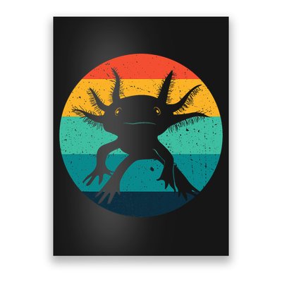 Ambystomatidae Breeder Axolotl Animal Funny Retro  Poster