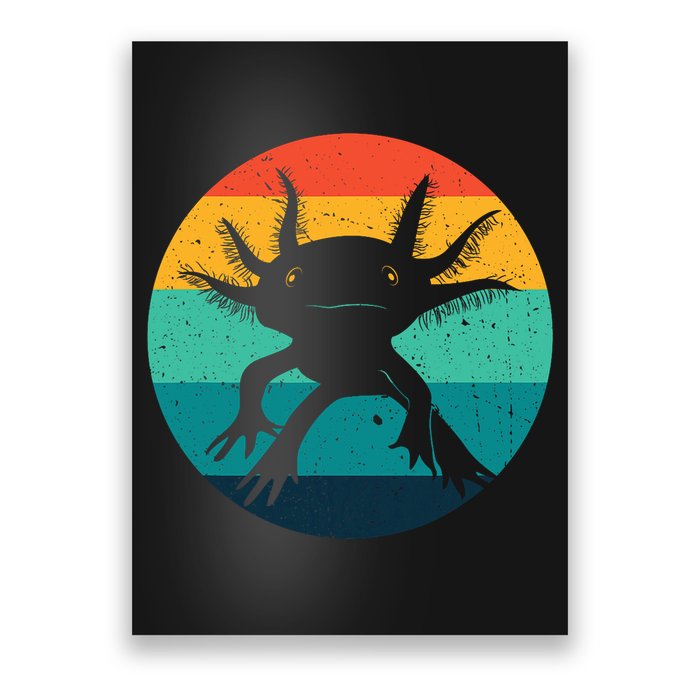 Ambystomatidae Breeder Axolotl Animal Funny Retro  Poster