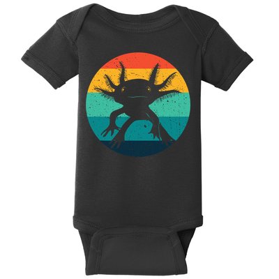 Ambystomatidae Breeder Axolotl Animal Funny Retro  Baby Bodysuit