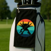 Ambystomatidae Breeder Axolotl Animal Funny Retro  Golf Towel