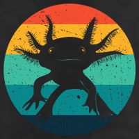 Ambystomatidae Breeder Axolotl Animal Funny Retro  Golf Towel