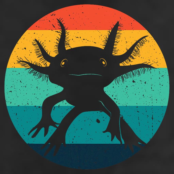 Ambystomatidae Breeder Axolotl Animal Funny Retro  Golf Towel