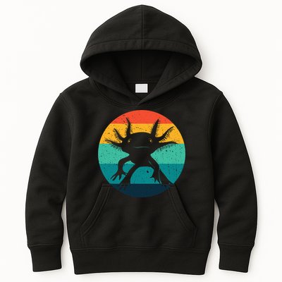 Ambystomatidae Breeder Axolotl Animal Funny Retro  Kids Hoodie