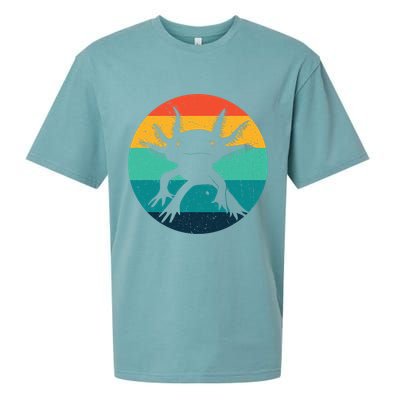 Ambystomatidae Breeder Axolotl Animal Funny Retro  Sueded Cloud Jersey T-Shirt