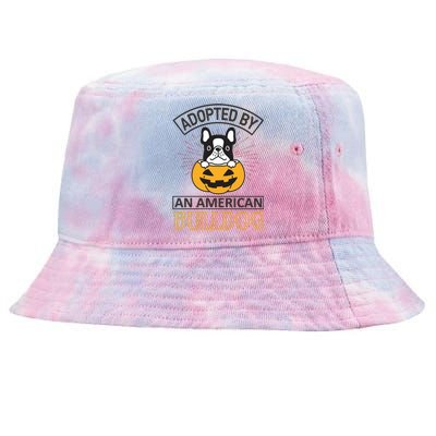 Adopted By American Bulldog Tie-Dyed Bucket Hat