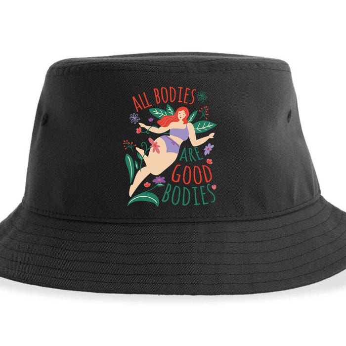 All Bodies Are Good Bodies Sustainable Bucket Hat