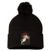 All Bodies Are Good Bodies Pom Pom 12in Knit Beanie