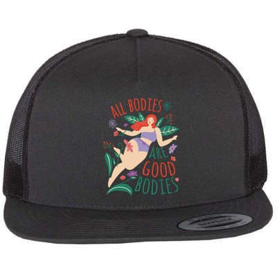All Bodies Are Good Bodies Flatbill Hat