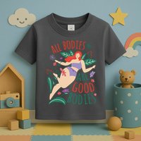 All Bodies Are Good Bodies Toddler T-Shirt