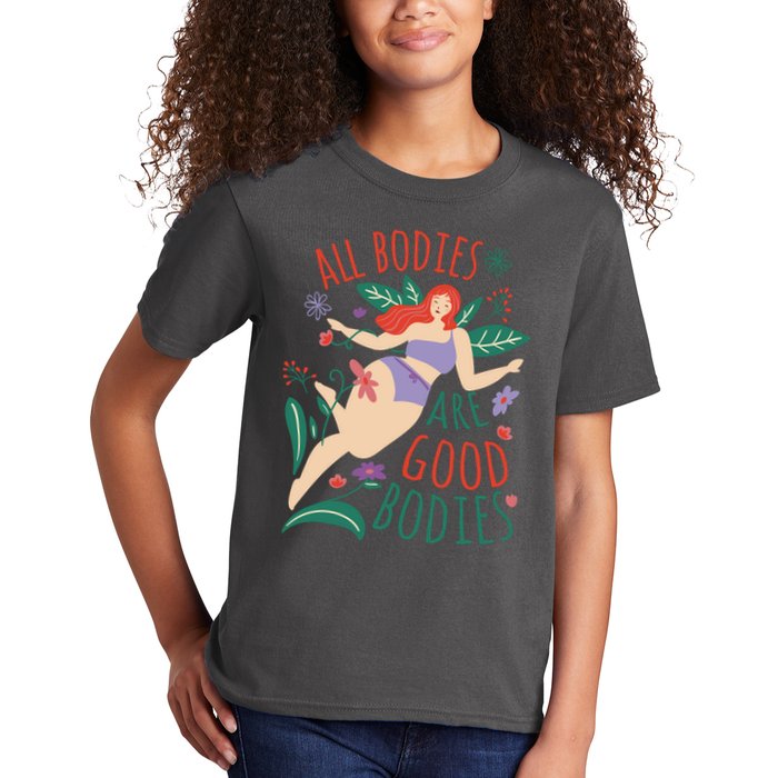 All Bodies Are Good Bodies Kids T-Shirt