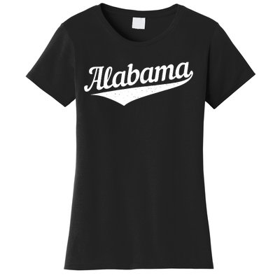 Alabama Bama Al Pride State Vintage Retro Sports Style Women's T-Shirt