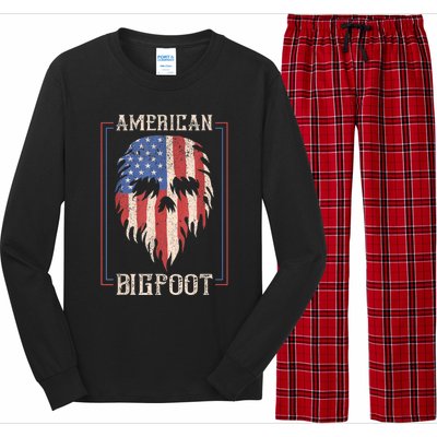 American Bigfoot Alligator Whisperer Gator Crocodile Zoo Animal Lover Long Sleeve Pajama Set