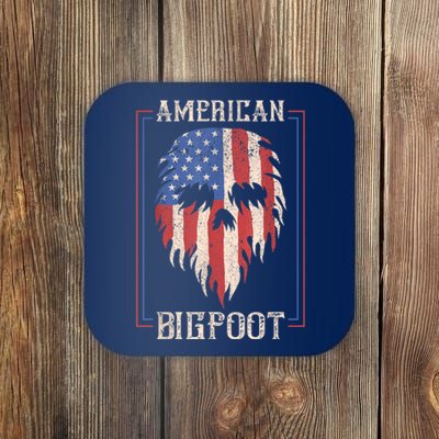 American Bigfoot Alligator Whisperer Gator Crocodile Zoo Animal Lover Coaster