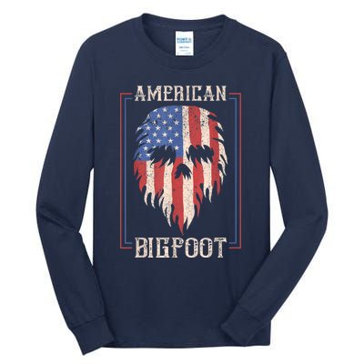 American Bigfoot Alligator Whisperer Gator Crocodile Zoo Animal Lover Tall Long Sleeve T-Shirt