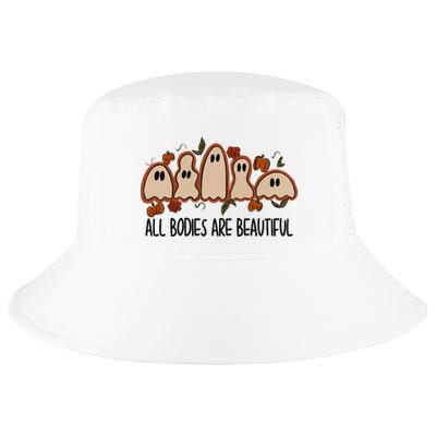 All Bodies Are Beautiful Halloween Funny Ghost Positive Cool Comfort Performance Bucket Hat