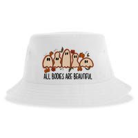All Bodies Are Beautiful Halloween Funny Ghost Positive Sustainable Bucket Hat