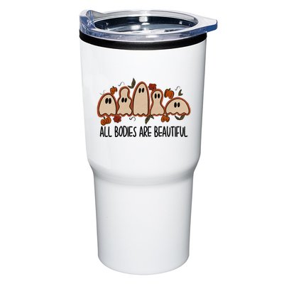 All Bodies Are Beautiful Halloween Funny Ghost Positive Tumbler