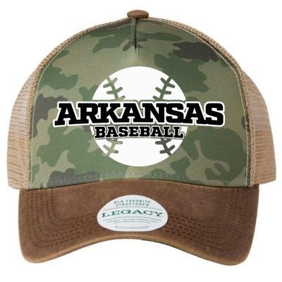 Arkansas Baseball Legacy Tie Dye Trucker Hat